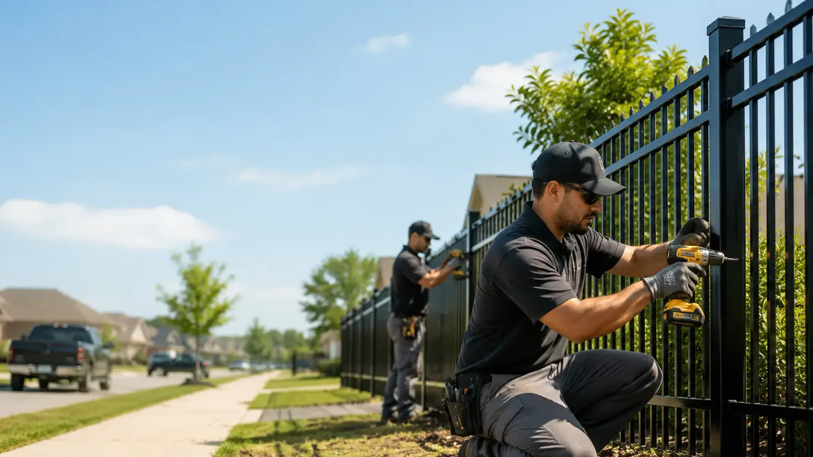 Metal Fence Installation in Sassafras, KY